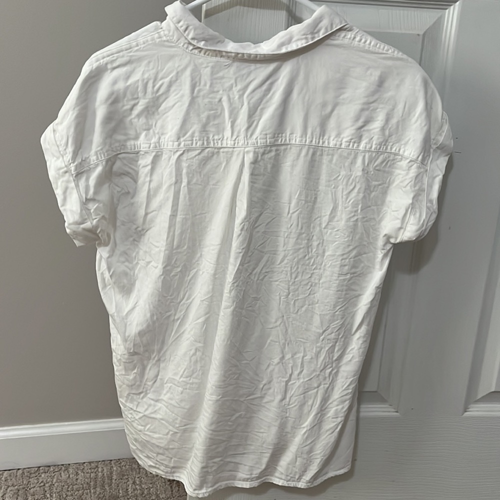 white button blouse - Picture 4 of 4